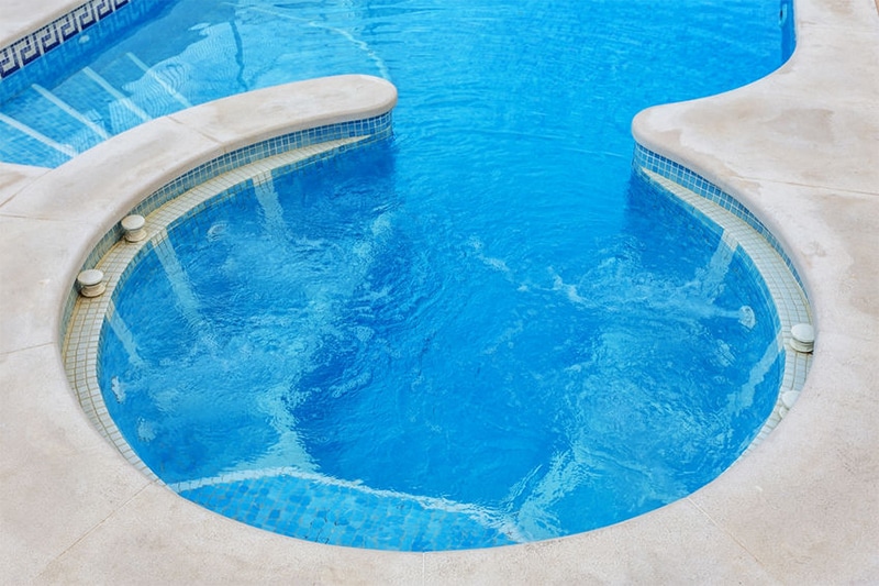 Custom spa design